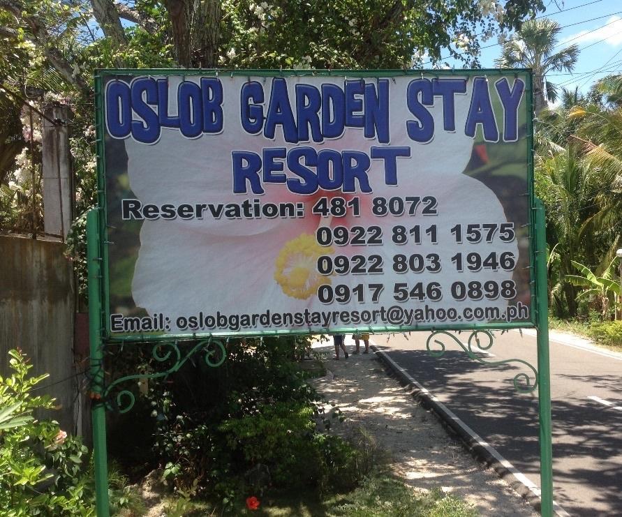 Oslob Garden Stay Beach Resort Exterior foto